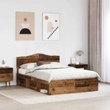  Konstrukcija postelje Star les 150 x 200 cm Masivno borovo les, (5000102395) | Shoptok.si