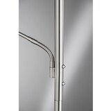 Fischer & Honsel LED zatemnitvena stoječa svetilka v srebrni barvi (višina 180 cm) Dent – | Shoptok.si