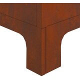 Kamin Smeđa 50 x 50 x 70 cm Čelik otporan na vremenske uvjete | shoptok.hr