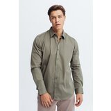 Legendww maslinasto zelena muska slim fit kosulja | ePonuda.com