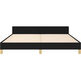 Okvir za krevet bez madraca crni 160x200 cm od tkanine | shoptok.hr