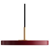 UMAGE Crvena LED viseća svjetiljka s metalnim sjenilom ø 15 cm Asteria Micro – | shoptok.hr