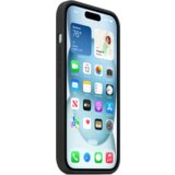 Apple iPhone 15 Silicone CaseW MagSafe - black, iphone-15 maska za mobilni telefon | ePonuda.com