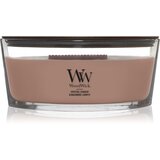 WoodWick Crystal Ginger dišeča sveča z lesenim stenjem 453.6 g | Shoptok.si