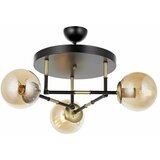 Opviq AV-4331-3T-BSY blackgold chandelier Cene