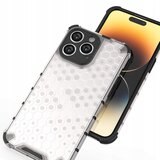 HURTEL HONEYCOMB ETUI CASE OBUDOWA POKROWIEC FUTERAŁ DO IPHONE 14PRO PRZEZROCZYSTE, (21896257) | Shoptok.si