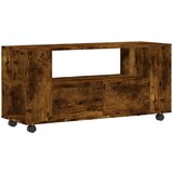 Maison Chic TV omarica - TV stojalo - Televizijska omarica dimljeni hrast 102x34,5x43 cm inženirski les, (21702295) | Shoptok.si
