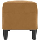  Klupa smeđa 100x35x41 cm baršunasta | shoptok.hr