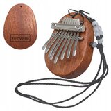 Zenwire MK01B mini kalimba (prstni klavir) 8 tipk, mahagonijev les, rjava, z vrvico, (5000195786) | Shoptok.si