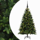  Umjetno božićno drvce s kuglicama 150 cm 150 LED lampica | shoptok.hr