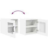 vidaXL Stenska kuhinjska omarica Bela 40 x 31 x 40 cm Konstruiran les | Shoptok.si