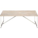 Furnova Klubska mizica 110x110x36 cm trden mangov les, (21914579) | Shoptok.si