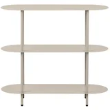 Bež metalni regal 90x81x31 cm Rieti –