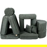 MeowBaby Otroška sedežna garnitura - Churros Pocket Sofa Max, (22062492) | Shoptok.si