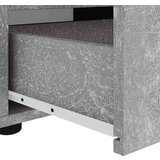 vidaXL TV omarica VISNES Betonsko siva 60x40x38 cm Inženirski les | Shoptok.si