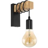  Townshend Zidna svjetiljka (10 W, D x Š x V: 19 x 6,5 x 21,5 cm, Crne boje, E27) | shoptok.hr