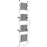 vidaXL Teleskopsko stojalo za škornje s palicami aluminij, (20769127) | Shoptok.si