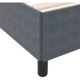  Krevetna konstrukcija Tamno siva 180 x 200 cm tkanina | shoptok.hr