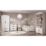  Drveni dječji krevet Classic s ladicom - bijeli - 180x80 cm - Bez madraca | shoptok.hr