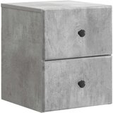  Stenski nočni omarici 2 pcs Betonsko siva 34,5 x 33 x 40 cm, (5000233441) Slike