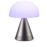 Lexon MINA L AUDIO prijenosna lampa s Bluetooth zvučnikom METALIK | shoptok.hr