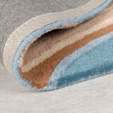 Flair Rugs Plavi ručno rađen vunen tepih 120x170 cm Abstract Flow – | shoptok.hr