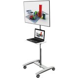 Dataflex voziček viewmate combo av, za en zaslon, srebrn | Shoptok.si
