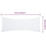  Kamuflažna mreža s torbom za pohranu 412x144 m bijela | shoptok.hr