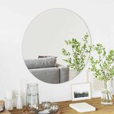  Zidno ogledalo Kružni Ø 70 cm Staklo otporno na udarce | shoptok.hr