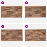  Uzglavlje za krevet Prirodna Čvrsto teak drvo | shoptok.hr