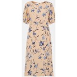 Pieces Lillian Obleka Oranžna | Shoptok.si