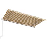 Tenda na automatsko uvlačenje 500x300 cm žuto-bijela | Eponuda.com