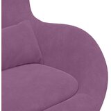  Jajolika fotelja Ljubičasta 63 x 73 x 90 cm Baršun | Shoptok.si