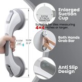 TAILI oprijemalni vakumski varnostni ročaj za kopalnico - 31 cm | Shoptok.si