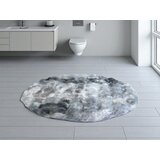  Okrugla Prostirka za kupatilo fi 100cm Sivo/Crna boja ( VLK000198-sivocrnaboja ) Cene
