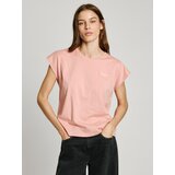 PepeJeans Majica 'BLOOMA' roza / bela | Shoptok.si