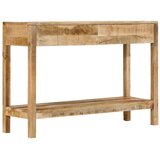  Konzolni stol s 2 ladice 110 x 35 x 75 cm masivno drvo manga | shoptok.hr