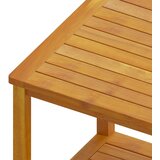  Bočni stolić od masivnog bagremovog drva 45 x 45 x 45 cm | shoptok.hr