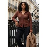 Trendyol Ženska bluza Tbbaw26Af00044, Braon | Eponuda.com