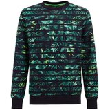 WE Fashion Majica marine / apno / meta / žad | Shoptok.si