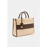 Liu Jo Nakupovalna torba bež / temno rjava | Shoptok.si