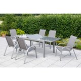 Gardenson Vrtna Garnitura Amalfi, 7-Delno, Rjava | Shoptok.si