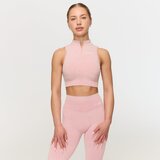 GymBeam Fierce Seamless Sports Bra Baby Pink L Cene