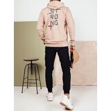 DStreet Bluza męska z kapturem beżowa | shoptok.hr