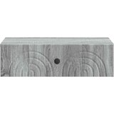 Stolna montirana na zid Siva sonoma 59 x 34,5 x 17 cm | Eponuda.com