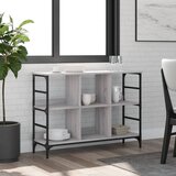 vidaXL Komoda siva boja hrasta 102 x 32 x 73 5 cm konstruirano drvo Cijene