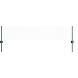 vidaXL Ograjne stebre 11 kosov U-kanal zelena 40 cm jeklo, (22084802) | Shoptok.si