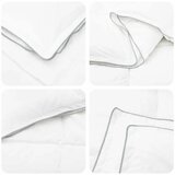  Set deka 3 kom. 240 x 220 cm Sve sezone Bambus Bijela - 240 x 220 cm 50 x 50 cm | shoptok.hr