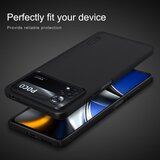 Nillkin Super Frosted Shield maska za Xiaomi Poco X4 Pro 5G - crna | shoptok.hr