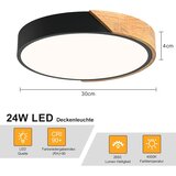 QAMRA 30cm LED stropna svetilka - 4000 K | Shoptok.si